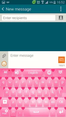 Heart Keyboard android App screenshot 4